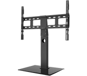 Soporte TV - Hama 0220867, 32"-65", Giratorio, Altura ajustable, VESA 600 x 400, Hasta 40 kg, Negro