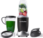 REACONDICIONADO Seminuevo Excelente Batidora de vaso - nutribullet Pro NB907B, personal, Extractor nutrientes, Tritan, Sin BPA, 0.9l, 900W