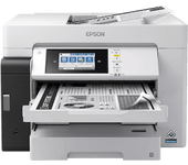 Impresora tinta - Epson EcoTank Pro ET-M16685, Monocromo, A3, Pantalla Táctil, ADF, Wi-Fi, Negro/Gris