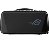 Funda consola - ASUS ROG Ally Premium Hard Case, rígida, Compartimento para cargador, Negro