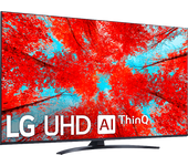 REACONDICIONADO Seminuevo Muy bueno TV LED 55" - LG 55UQ91006LA, UHD4K, Procesador α5 Gen5 AI Processor 4K, TDT2, Calibración incluida, Azul Ceniza