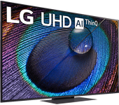 REACONDICIONADO Seminuevo Muy bueno TV LED 55" - LG 55UR91006LA, UHD 4K, Inteligente α5 4K Gen6, Smart TV, DVB-T2 (H.265), Azul ceniza