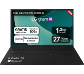 Portátil - LG 15Z80T-G.AU88B, 15" Full-HD, AMD Ryzen™ AI 7 350, 32 GB RAM, SSD, Radeon™ 860M, W11H