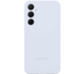 Funda móvil - Samsung, Para Galaxy A35 5G, Trasera, Silicona, Azul claro