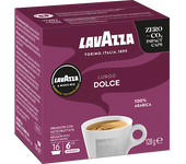 Cápsulas monodosis - Lavazza DOLCE Contiene 16 cápsulas de café crema lungo