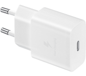 Cargador móvil - Samsung EP-T1510NWEGEU, 15W, De pared, Sin Cable, USB-C, Blanco
