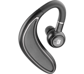 Auricular inalámbrico - CellularLine BTBOLDK, Bluetooth, Gancho de oreja, Monoaural, 24h autonomía, Negro