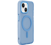 Funda móvil - ISY ISC 2447, Compatible con MagSafe, Para iPhone 15, Azul