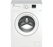 Lavadora carga frontal - Beko WTE 7611 BWR, 7 kg, 1200 rpm, 15 Programas, Inverter, 75 dB(A), Blanco