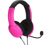Auriculares gaming - PDP Airlite Wired, Con cable, Para PS5 y PC, Nebula Pink