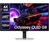 Monitor gaming - Samsung Odyssey OLED G81SF LS32FG812SUXEN, 32 " UHD 4K, 240 Hz, 0.03 ms (G/G), AMD FreeSync Premium Pro, Altura justa, Plata