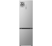 REACONDICIONADO Seminuevo Muy bueno Frigorífico combi - LG GBV5250CPY, Total No Frost, 203 cm, 387 L, DoorCooling+™, FRESHConverter™, Inox antihuellas