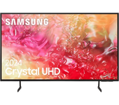 TV LED 50" - Samsung TU50DU7105KXXC, UHD 4K, Procesador Crystal Smart TV, DVB-T2 (H.265), Negro