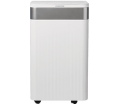 Deshumidificador - Jocel JDE001405, Capacidad del depósito 2L, 25m², 2 Velocidades, Eliminación de humedad 12L/día, Blanco