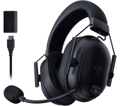 Auriculares gaming - Razer Blackshark V2 Hyperspeed, Bluetooth, Micrófono flexible, Audio espacial THX, Negro