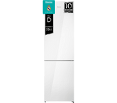 Frigorífico combi - Hisense RB440N4GWD, No Frost, 200.4 cm, 336 l, Multi Airflow, Cristal Blanco