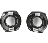 Altavoces para PC - Trust Polo, Alámbrico, 2 unidades, 8W, Negro