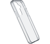 Funda móvil - CellularLine CLEARDUOGALA35T, Para Samsung Galaxy A35, Rígida, Trasera, Antibacteriana, Transparente