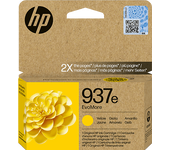Cartucho de tinta - HP Evo More 937e, Hasta 1650 páginas, Certificado CarbonNeutral®, Amarillo