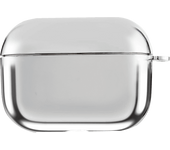 Funda estuche de carga auriculares - ISY IEC-2400-SL Airpods Pro Case, Compatible con Appel AirPods Pro, LED frontal visible, Plata