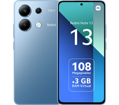 Móvil - Xiaomi Redmi Note 13, Azul, 128 GB, 6GB RAM, 6.67" AMOLED FHD+, Snapdragon 685, 5000 mAh, Android