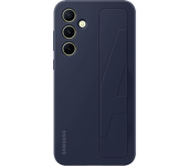 Funda móvil - Samsung, Para Galaxy A55 5G, Con soporte, Resistente a golpes y rayones, Negro