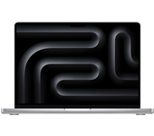Apple MacBook Pro (2024) 14,2", Chip M4, CPU de 10 núcleos, GPU 16 GB RAM, 512GB SSD, Plata