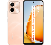 Móvil - vivo Y28, Gleaming Orange, 256 GB, 8 GB RAM, 6.68 " LCD HD+, Mediatek Helio G85, 6000 mAh, Android