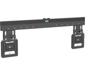 Soporte TV - ISY ITV 1400, De 37 " 80", VESA máx. 600 x 400 mm, Fijo, Carga 75 kg, Negro