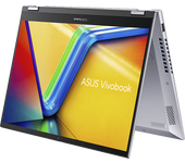 Convertible 2 en 1 - ASUS VivoBook S 14 Flip TP3402VA-LZ342W, 14" WUXGA, Intel® Core™ i7-13700H, 16GB RAM, 512GB, Iris® Xe, Windows 11 Home