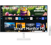 REACONDICIONADO Seminuevo Muy bueno Monitor - Samsung Smart M5 LS27CM501EUXEN, 27", Full-HD, 4 ms, 60 Hz, HDMI, Bluetooth, Blanco
