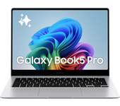 Portátil - Samsung Galaxy Book5 Pro Copilot+ PC, 14" WQXGA+ Táctil, Intel® EVO™ Edition Core™ Ultra 5 226V 40 TOPS, 16GB RAM, 1TB SSD, Arc™ GPU, W11H