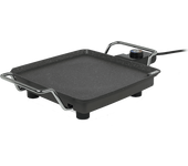 Plancha de asar - Princess 102232 Mini Chef, 1900 W, 28 x cm, Negro