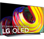 REACONDICIONADO Seminuevo Muy bueno TV OLED 55" - LG OLED55CS6LA, UHD 4K, α9 Gen 5 AI, Smart TV, DVB-T2 (H.265), Negro