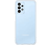 Funda móvil - Samsung, para Galaxy A23, Soft Clear Cover, TPU, Resistente a rayones y golpes, 6.6", Transparente