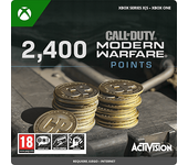 Xbox Series X S Call of Duty®: Modern Warfare®, 2.400 Puntos Duty® para el juego (*Juego no incluido) (Código de descarga)