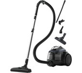 REACONDICIONADO Seminuevo Muy bueno Aspirador sin bolsa - AEG AL61C3DB, 700 W, depósito 1.6 l, Ciclónica, 74 dB, Azul denim