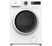 Lavadora carga frontal - Midea MF110W90BA10/W-ES, 9 kg, 1400 rpm, 15 Programas, Motor Inverter, Blanco