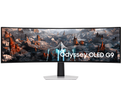 REACONDICIONADO Seminuevo Muy bueno Monitor gaming - Samsung Odyssey G9 LS49CG934SUXEN , 49", OLED, 0.03ms, 240 Hz, Freesync Premium Pro, Silver