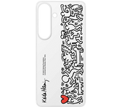Funda móvil - Samsung Flipsuit, Para Galaxy S25, Transparente con pegatina