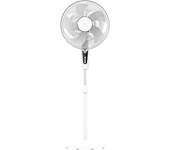 Ventilador de pie - Cecotec EnergySilence 515 MaxFlow White, 45 W, 3 velocidades, 16", Altura regulable, Oscilación automática, White