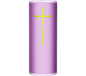 Altavoz inalámbrico - Ultimate Ears Megaboom 4, Bluetooth, Sonido 360°, 81/91 dBC, Certificación IP67, Emparejable, PartyUp, 20hs batería, Lila