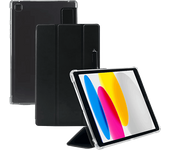 Funda tablet - Mobilis Edge, Compatible con iPad 10.9" 10.ª gen, Cierre solapa Negro
