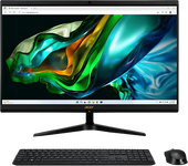 All in one - Acer C24-1800, 23.8" Full HD, Intel® Core™ i5-12450H, 16GB RAM, 1TB SSD, UHD Graphics, Sin sistema operativo, Negro