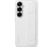 Funda móvil - Samsung Standing Grip con soporte, Para Galaxy S25, Blanco