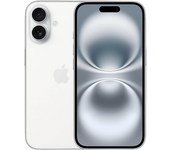 Apple iPhone 16, Blanco, 256 GB, 5G, 6.1 " OLED Super Retina XDR, Chip A18 Bionic, iOS
