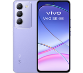 Móvil - vivo V40 SE, Leather Purple, 256GB, 8GB RAM, 6.67" AMOLED, Snapdragon® 4 Gen 2, 5000 mAh, Android