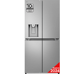 Frigorífico americano - LG GML860PYFE, No Frost, 178.7 cm, 506 l, DoorCooling+™,SpacePlus™, Inox antihuellas