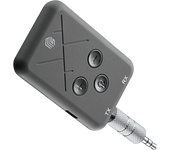 Transmisor y receptor audio - Cellularline Music Sound BT, 2 en 1, Bluetooth, Audiojack 3.5 mm, Negro