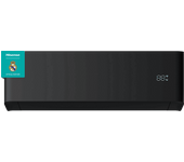 Aire acondicionado Split 1 x - Hisense Uni Pure HB35, 3000 fg/h, Wi-Fi, Filtro Hi Nano, IA Smart, Negro